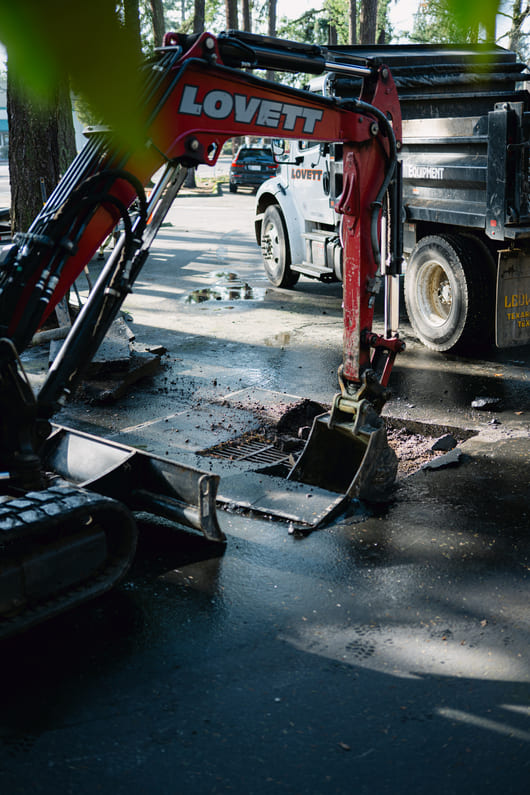 Excavation and removal